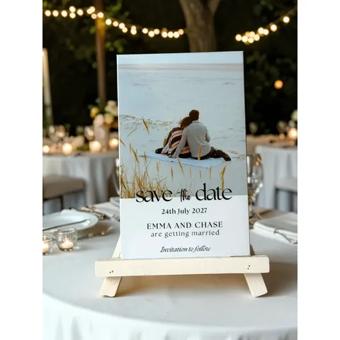 Save the Date Wedding Magnets 7.5cm x 12cm