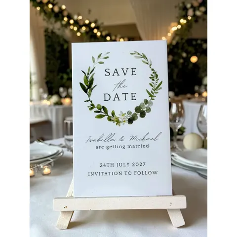 Save the Date Wedding Magnets 7.5cm x 12cm