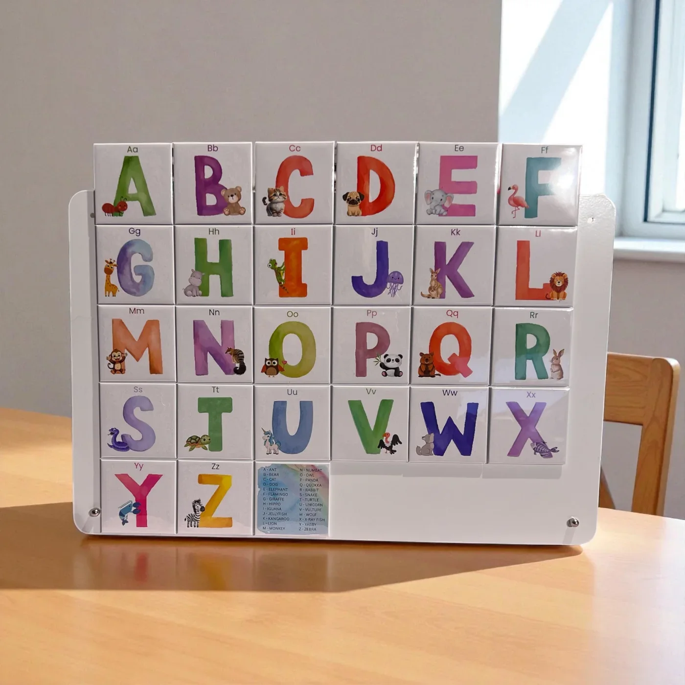 Girls Alphabet Set - 6.35cm x 6.35cm Magnets